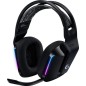 Logitech G G733 LIGHTSPEED Wireless RGB Gaming Headset Trådløs Høretelefoner Sort Logitech G G733 LIGHTSPEED Wireless RGB Gaming Headset Trådløs Høretelefoner Sort